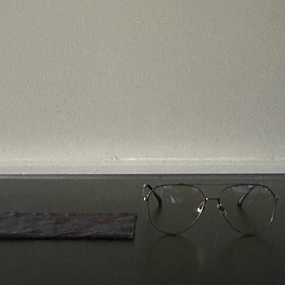 Silver Aviator Glasses